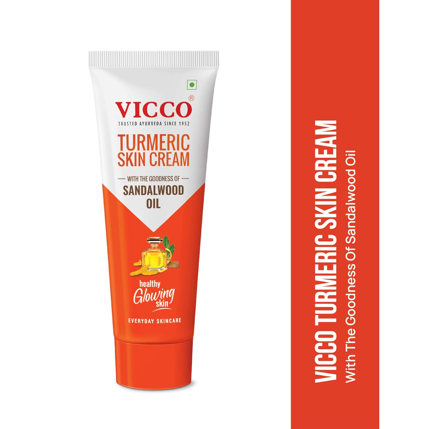 Vicco Turmeric Skin Cream with Turmeric & Sandalwood Oil, 70 g – view 7