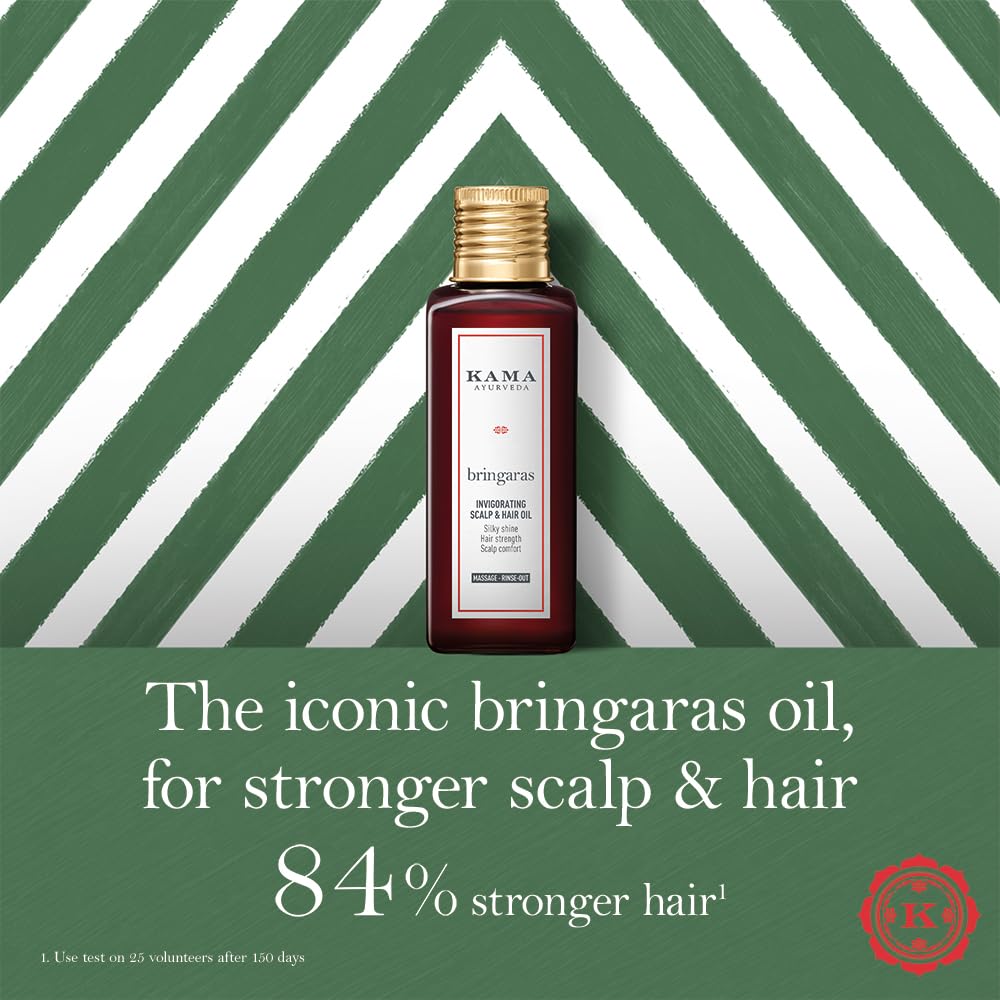 Kama Ayurveda Bringadi Intensive Hair Treatment Oil, 200ml(Hair Oil) – view 2