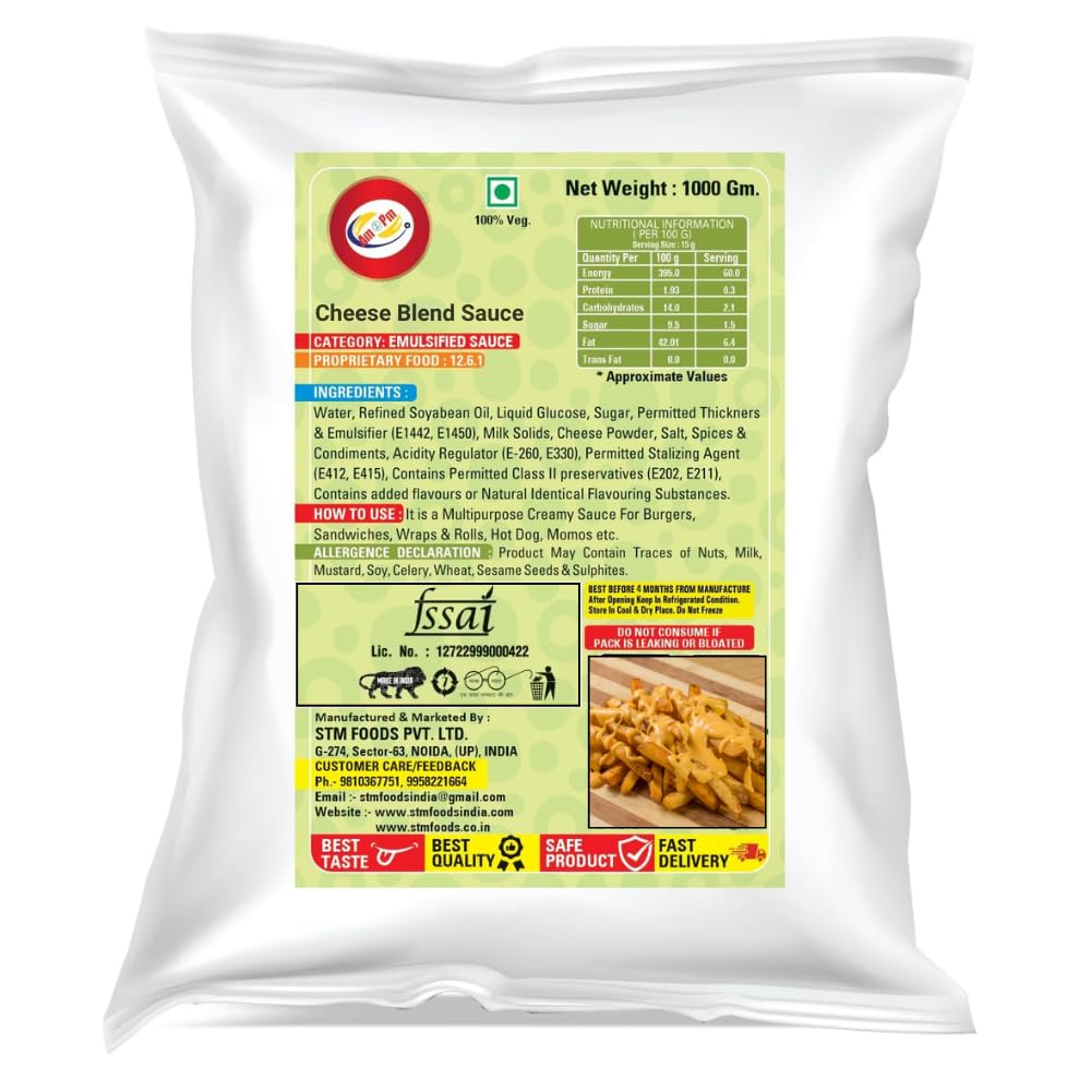 Am 2 Pm Pizza Pasta Sauce, Pizza Seasoning & Cheese Blend Sauce Combo Pack of 3, 1 kg + 500 gm + 1 kg – view 3
