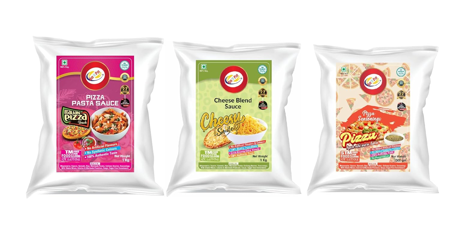 Am 2 Pm combo pack with sauce seasoning and cheese blend