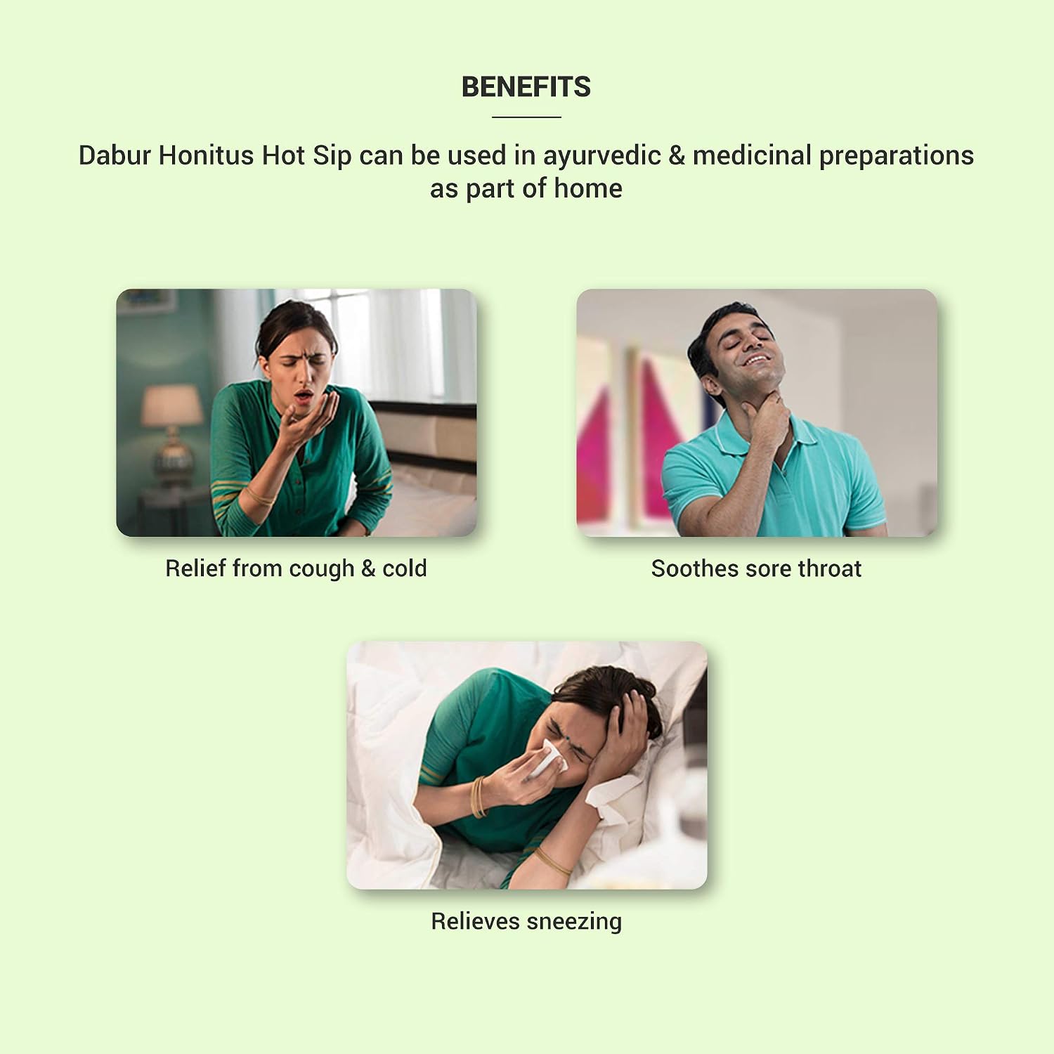 Dabur Honitus Hot Sip Ayurvedic Kadha for Cough & Cold, 30 Sachets – view 5
