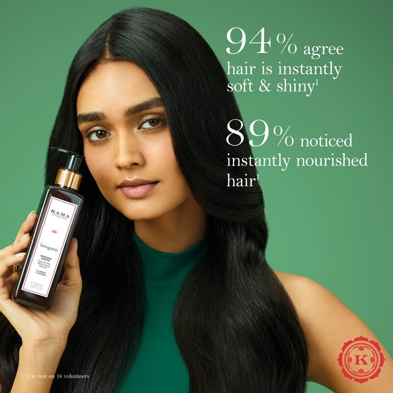Kama Ayurveda Bringaras Nourishing Shampoo, 200 ml – view 3