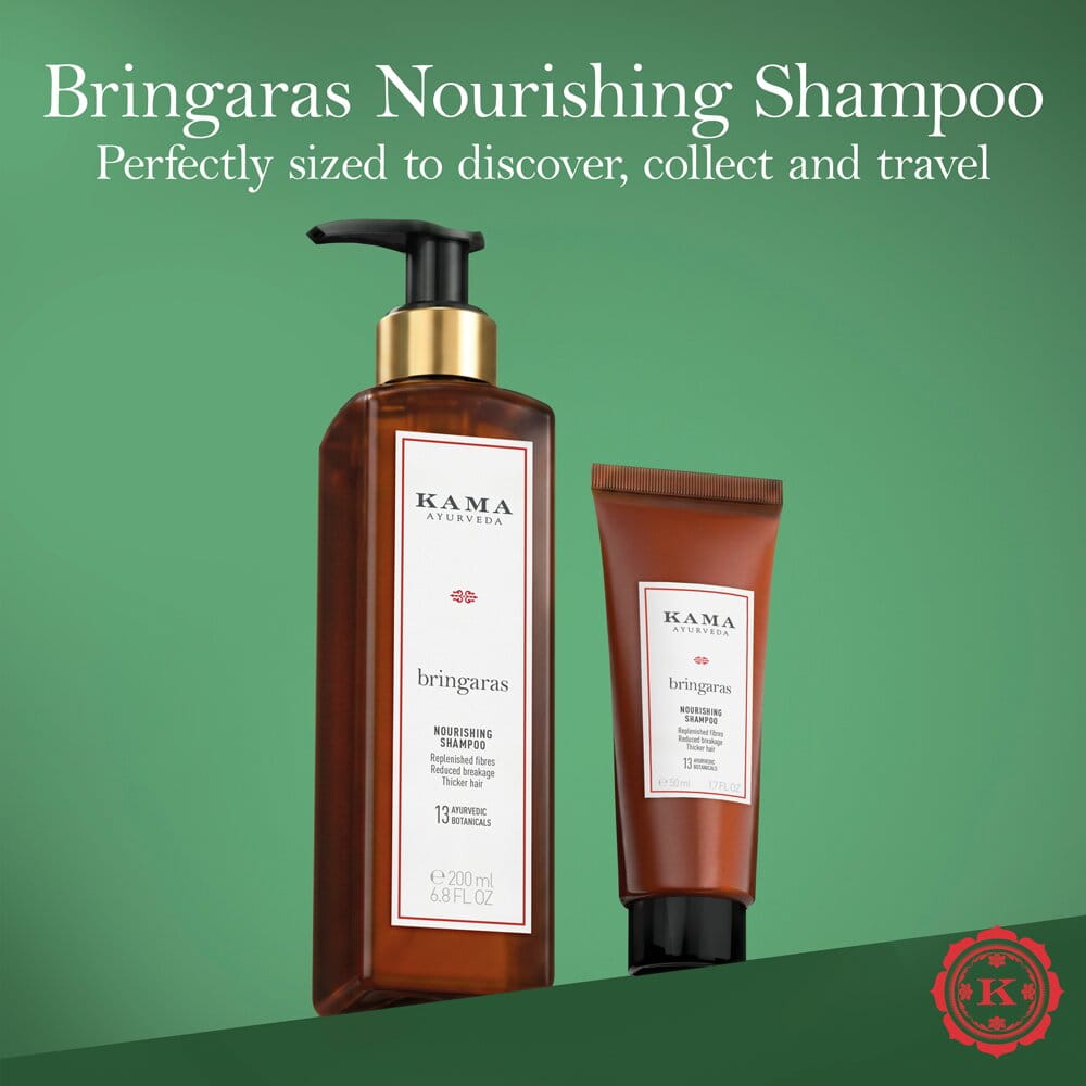 Kama Ayurveda Bringaras Nourishing Shampoo, 200 ml – view 8