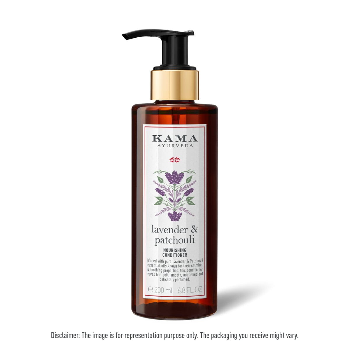 Kama Ayurveda Lavender Patchouli Hair Conditioner with Pure Essential Oils of Lavnder and Patchouli, 200ml