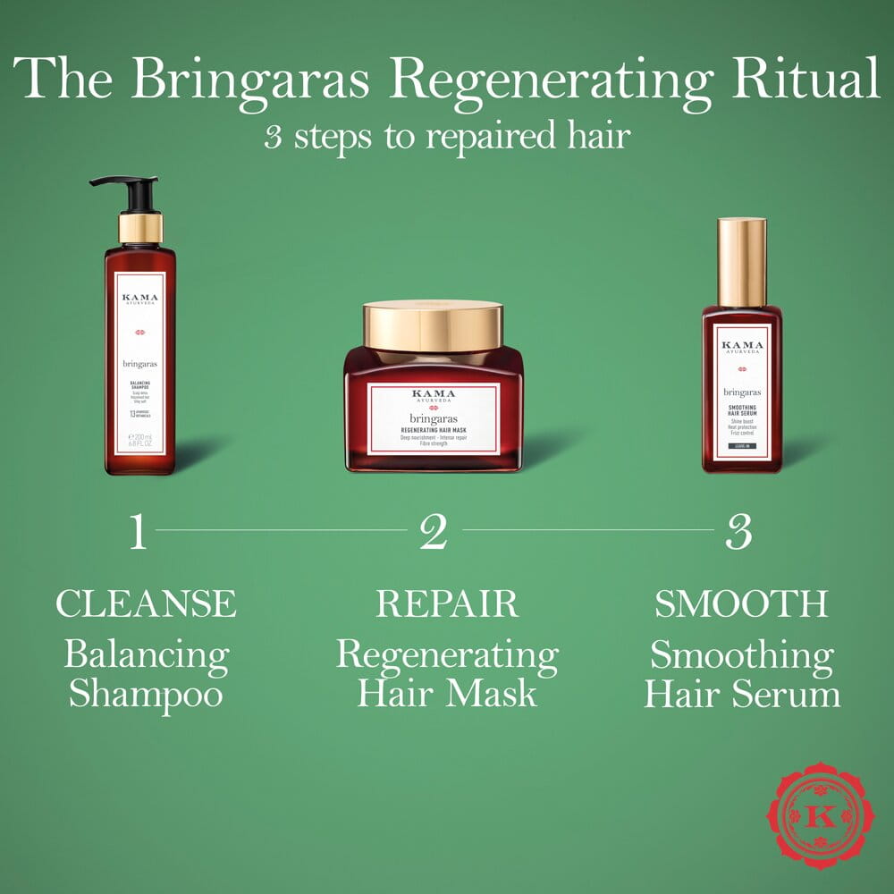 Kama Ayurveda Bringadi Intensive Repair Post-Wash Hair Mask 50 Gm – view 6