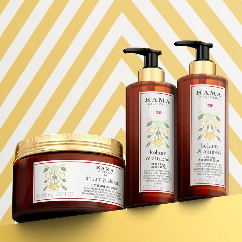 Kama Ayurveda Kokum Almond Cleansing Shower Oil - 200 ml – view 5