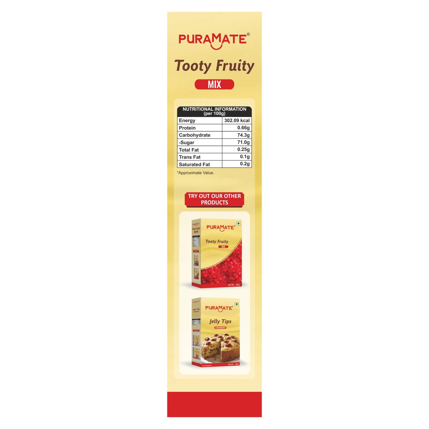 Puramate Tooty Fruity Mix 100 g Pack of 3 – view 2