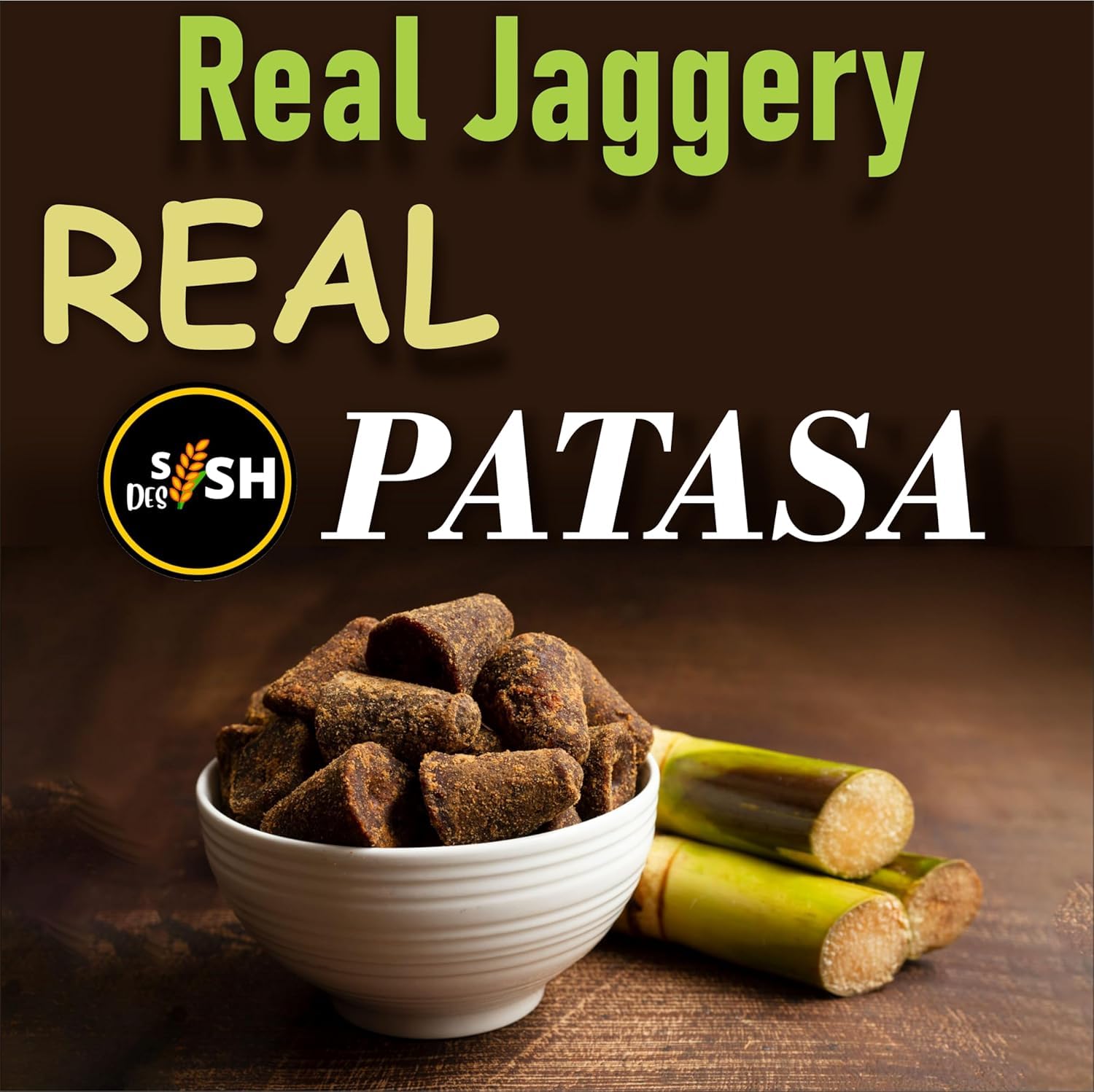 Sish Desi Bengali Lal Batasha & Khoi Combo, Kheel 55g & Gur Batasa 200g – view 5