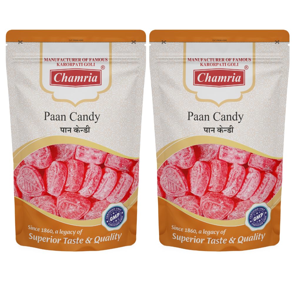 Chamria paan flavor candy mouth freshener in pouch pack