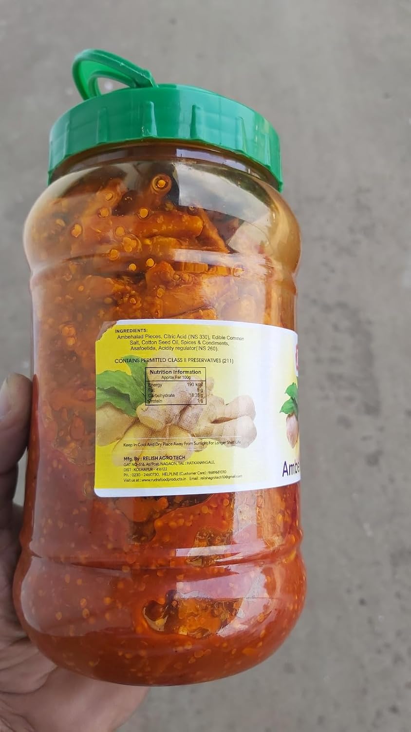 Rudra Ambe Halad Pickle 1 Kg Jar – view 3
