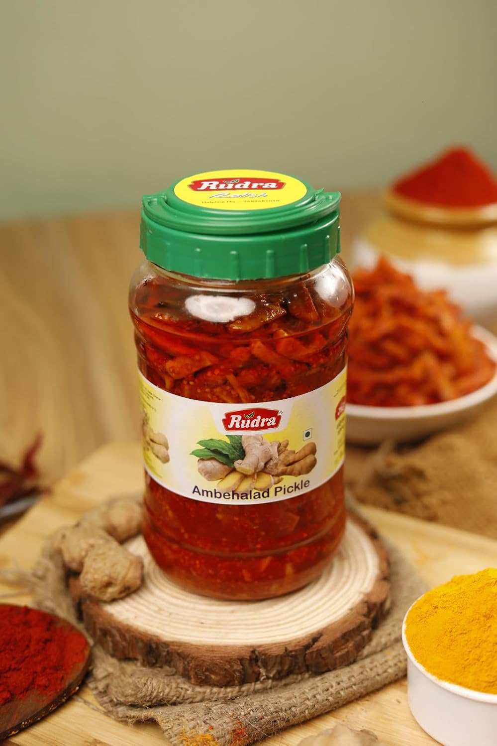 Rudra Ambe Halad Pickle 1 Kg Jar – view 2