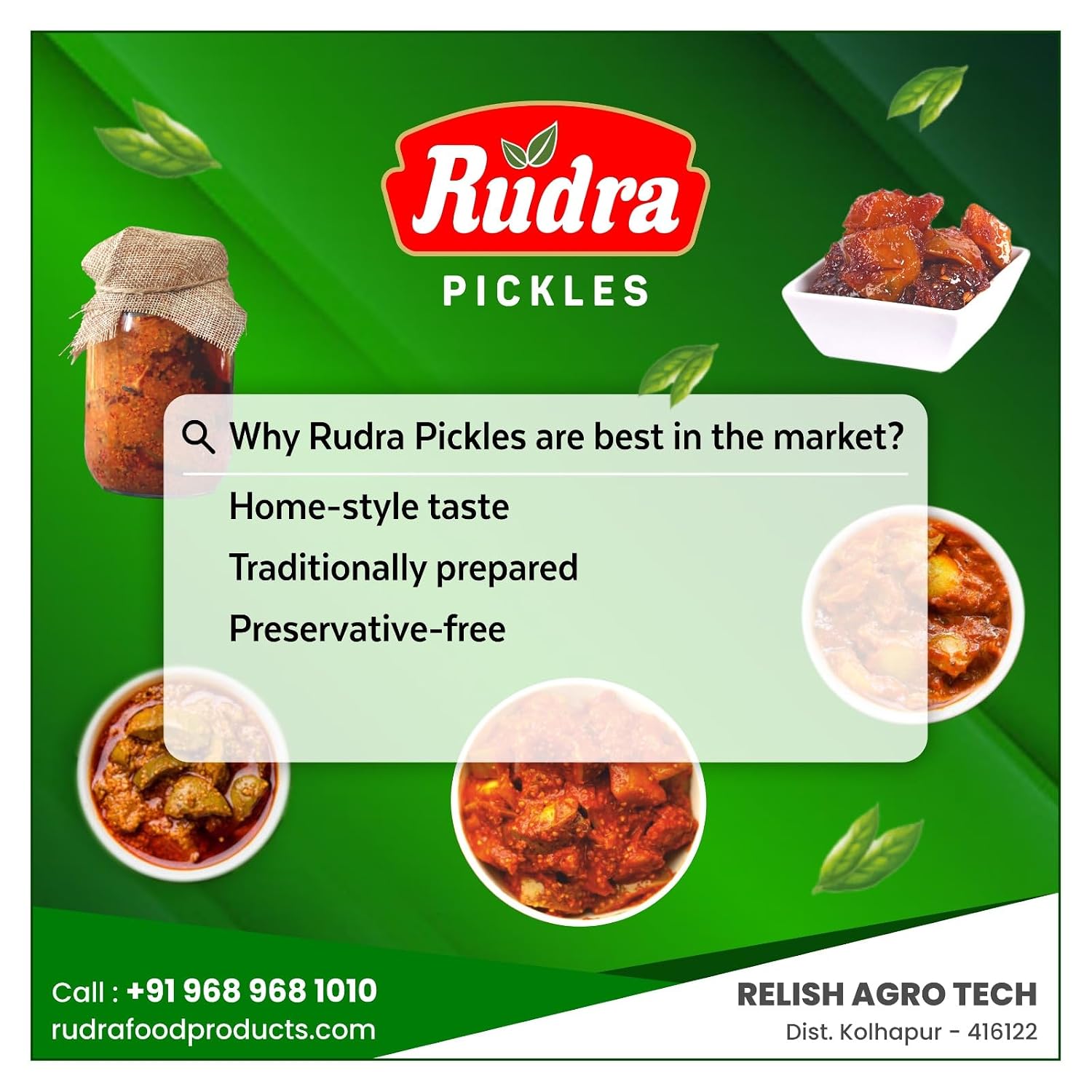 Rudra Ambe Halad Pickle 1 Kg Jar – view 7
