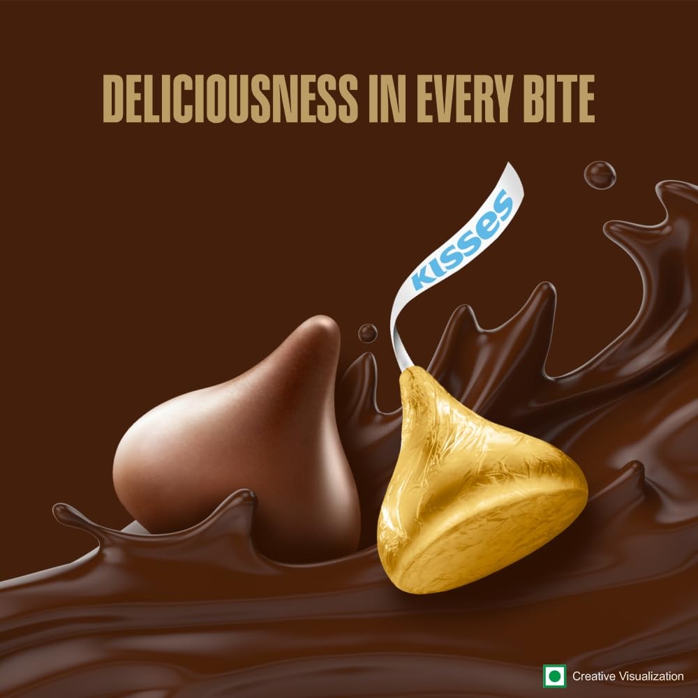 Hershey's Kisses Milk Chocolate 108g Pack of 3 – view 3