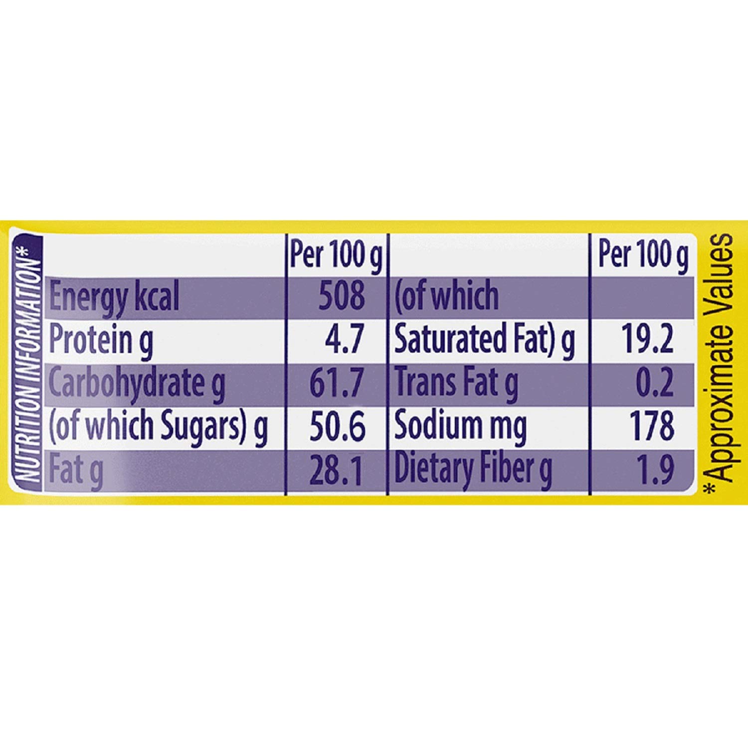 Cadbury 5 Star Oreo Chocolate Bar 42 g Pack of 10 – view 5