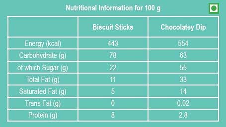 Snackible Dipsters Chocolate Dip with Biscuit Sticks, Pack of 12 – view 3