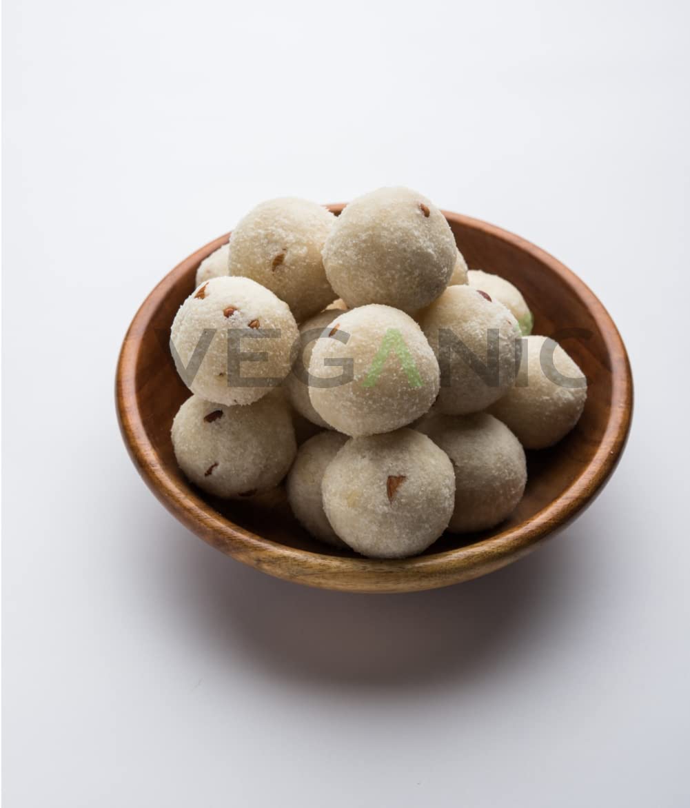 Veganic Coconut Laddu Nariyal Peda Coconut Candy 200g – view 5
