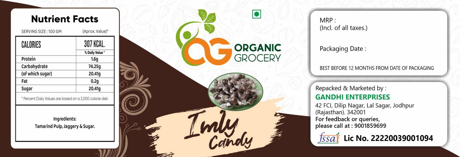 Bazaar5 Khatti Meethi Imli Twist Candy Jar Pack 500g – view 4