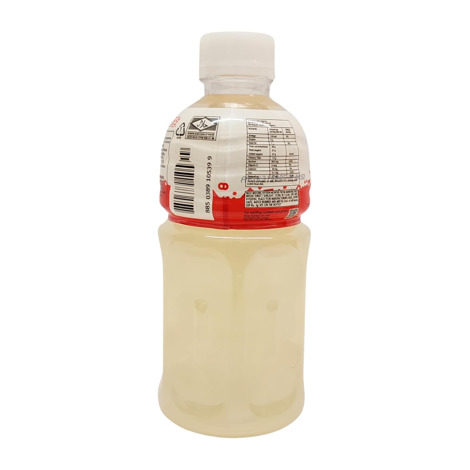 Mogu Mogu Apple Juice Drink with Nata de Coco Jelly 320ml Pack of 6 – view 5