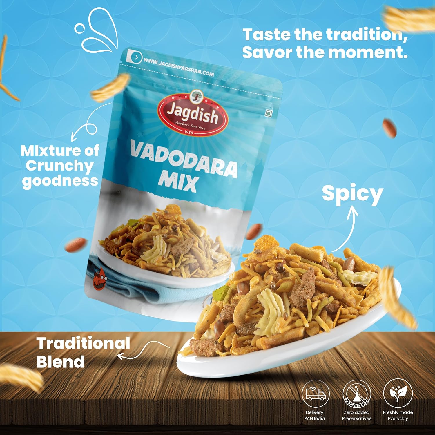 Jagdish Farshan Vadodara Mix - Pack of 2 x 250 g – view 2