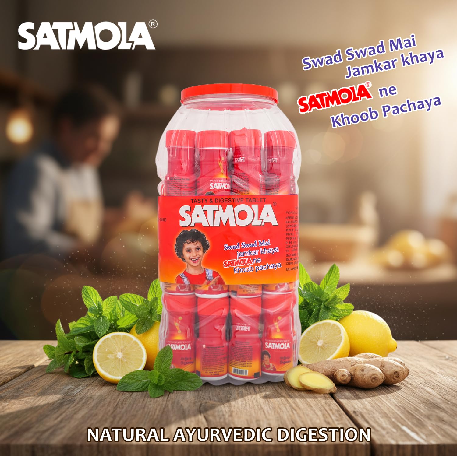 Satmola Digestive Candy Tablets Pack of 40 – view 3