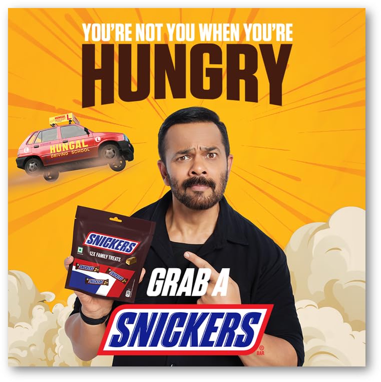 Snickers Family Treat Peanut Chocolate Pouch, Pack of 4 – view 4