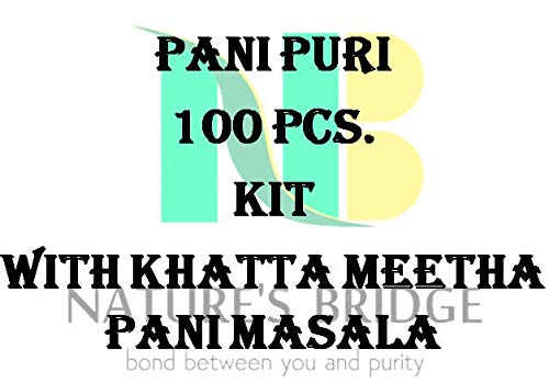 Nature's Bridge Ready-to-Fry Pani Puri Papad with Masala, 100 Pieces – view 4