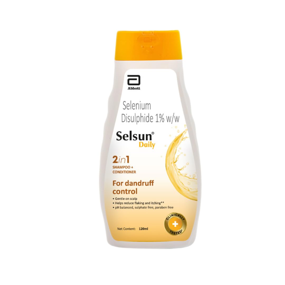 Abbott Selsun Daily Anti-Dandruff Shampoo 120 ml, Pack of 2 – view 2