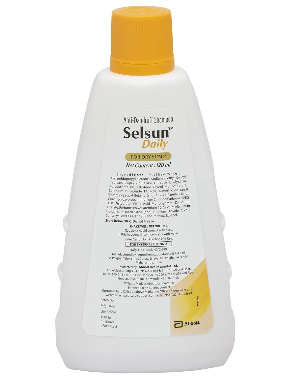 Abbott Selsun Daily Anti-Dandruff Shampoo 120 ml, Pack of 2 – view 8