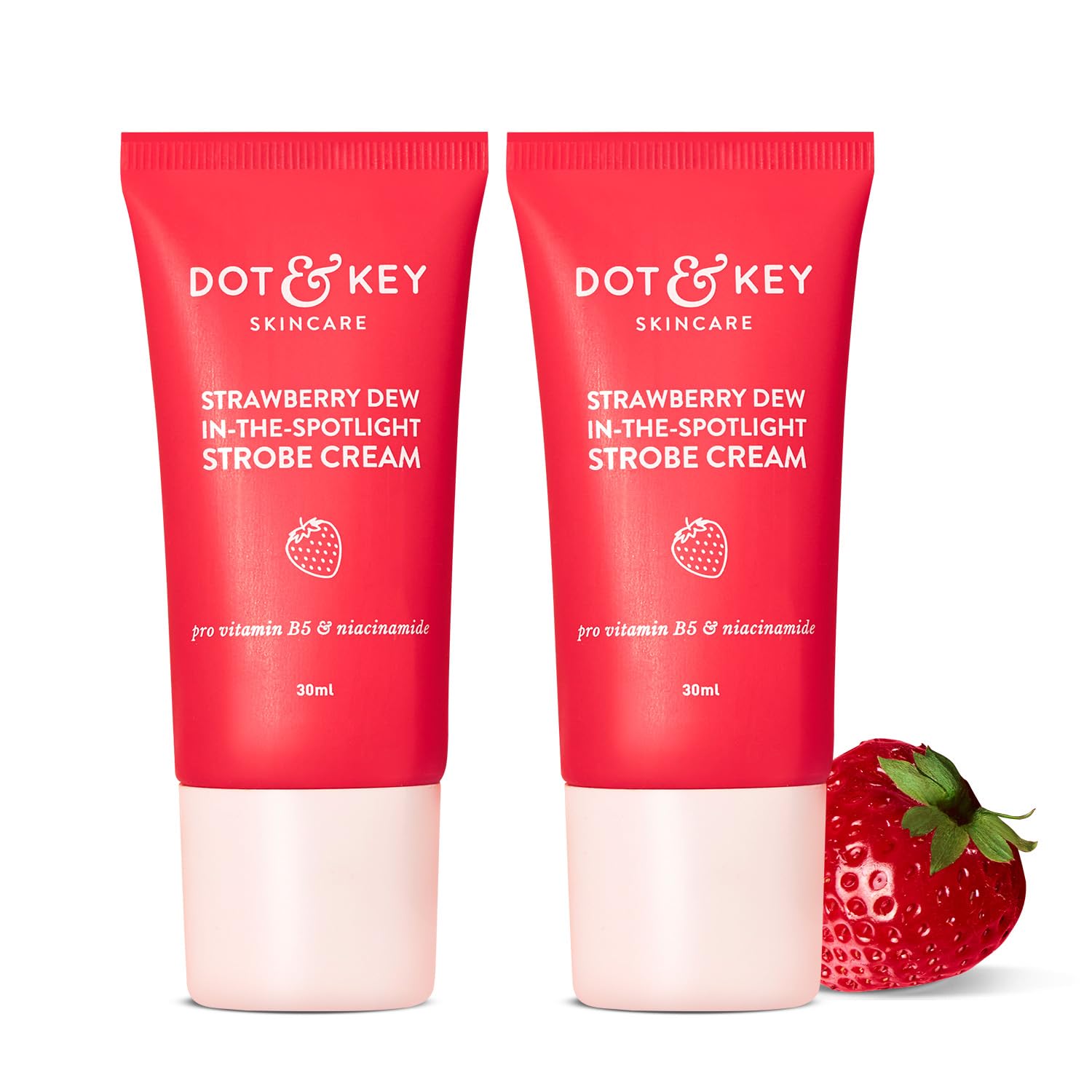 DOT & KEY strobe cream combo pack with two 30 ml tubes