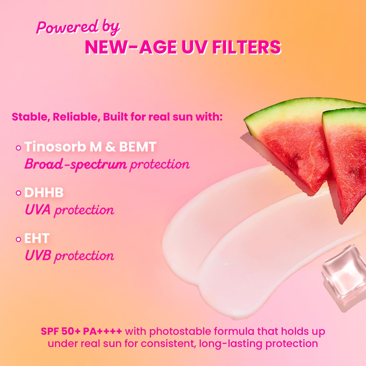 Dot & Key Watermelon Cooling Sunscreen SPF 50 Combo Pack of 2, 50 g Each – view 2