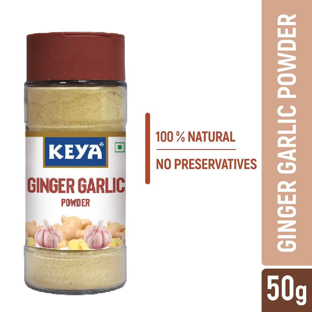 Keya Ginger Garlic Powder 50 g Pack of 2 – view 5