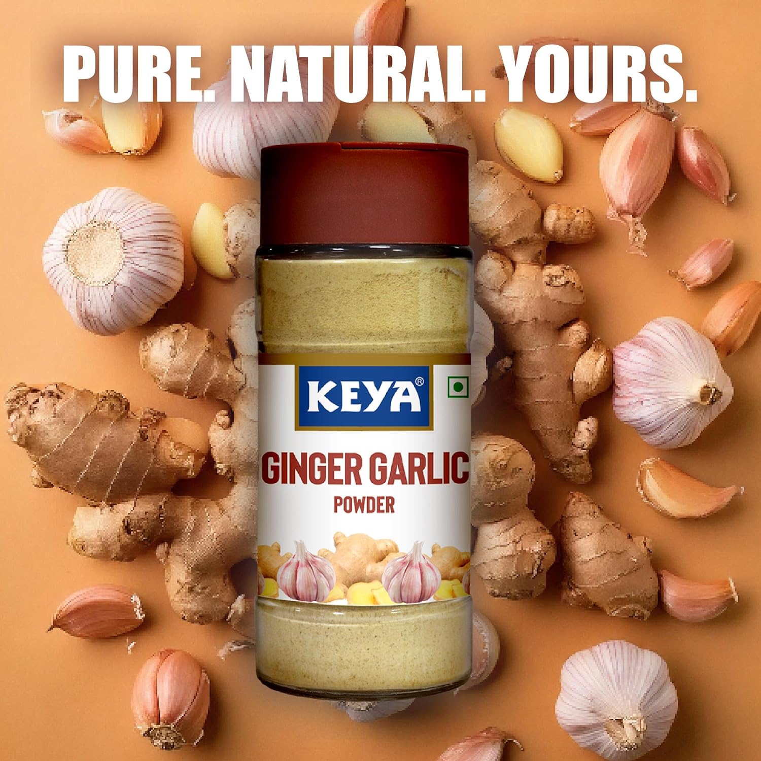 Keya Ginger Garlic Powder 50 g Pack of 2 – view 2