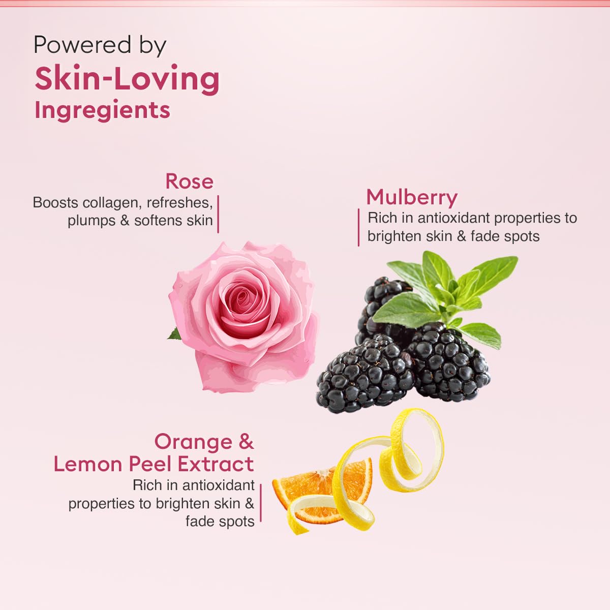 VLCC Mulberry & Rose Face Wash for Radiant Glow with Rose, Mulberry, Orange & Lemon Peel Extracts, 150 ml Each (Pack of 2) – view 7
