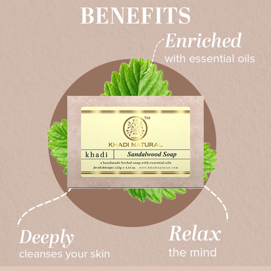 Khadi Natural Assorted Herbal Soap Gift Set with Essential Oils, Pack of 8 – view 2