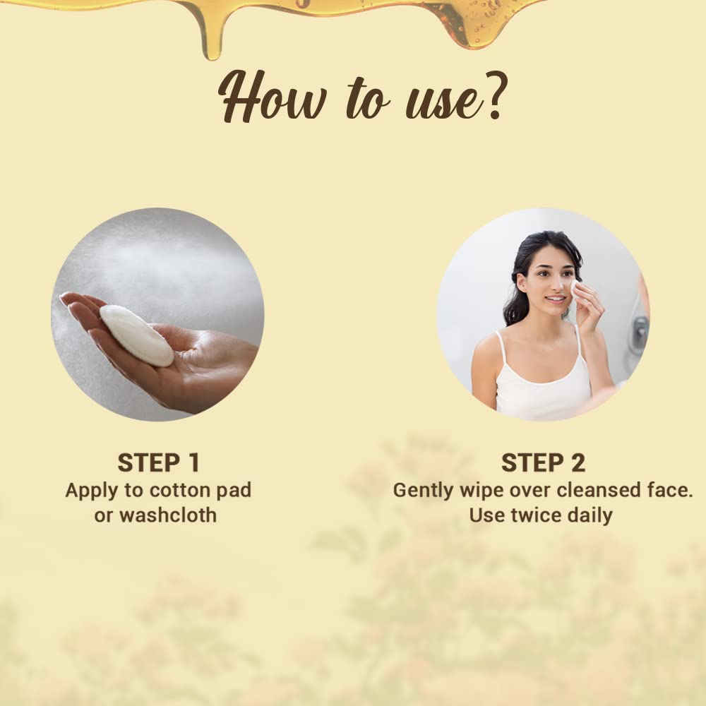 Biotique Honey Water Pore Tightening Brightening Toner with Himalayan Waters, 120 ml – view 7