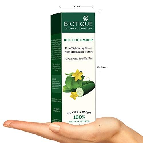 Biotique Cucumber Pore Tightening Toner, 120 mL (Pack of 2) – view 5