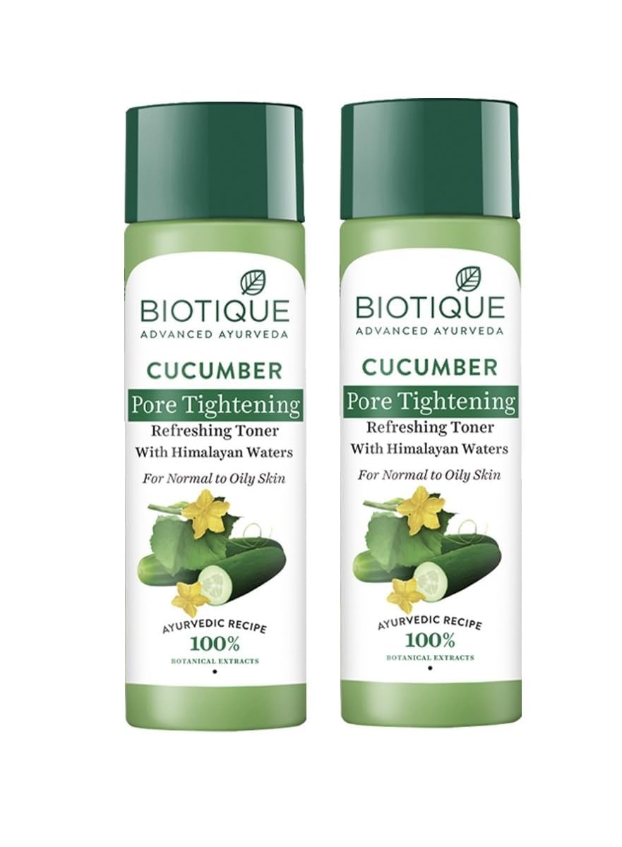 Biotique Cucumber Pore Tightening Toner, 120 mL (Pack of 2) – view 2