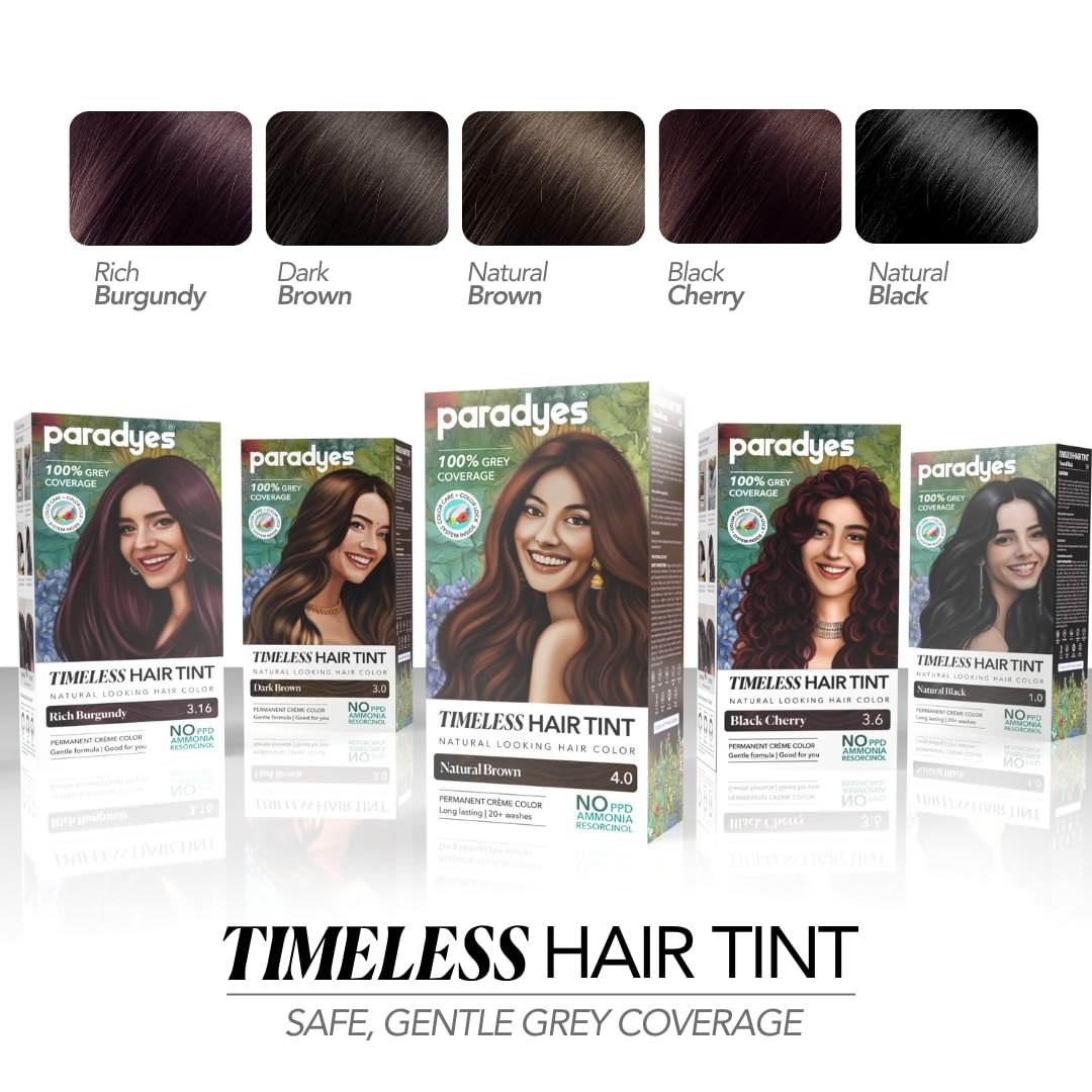 Paradyes Timeless Hair Tint Permanent Crème Hair Color, Dark Brown 3.0 – view 7