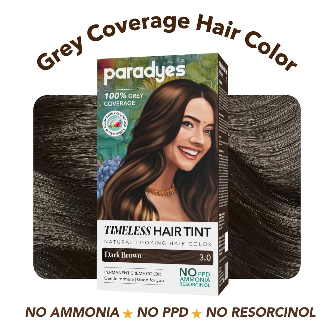 Paradyes Timeless Hair Tint Permanent Crème Hair Color, Dark Brown 3.0 – view 2