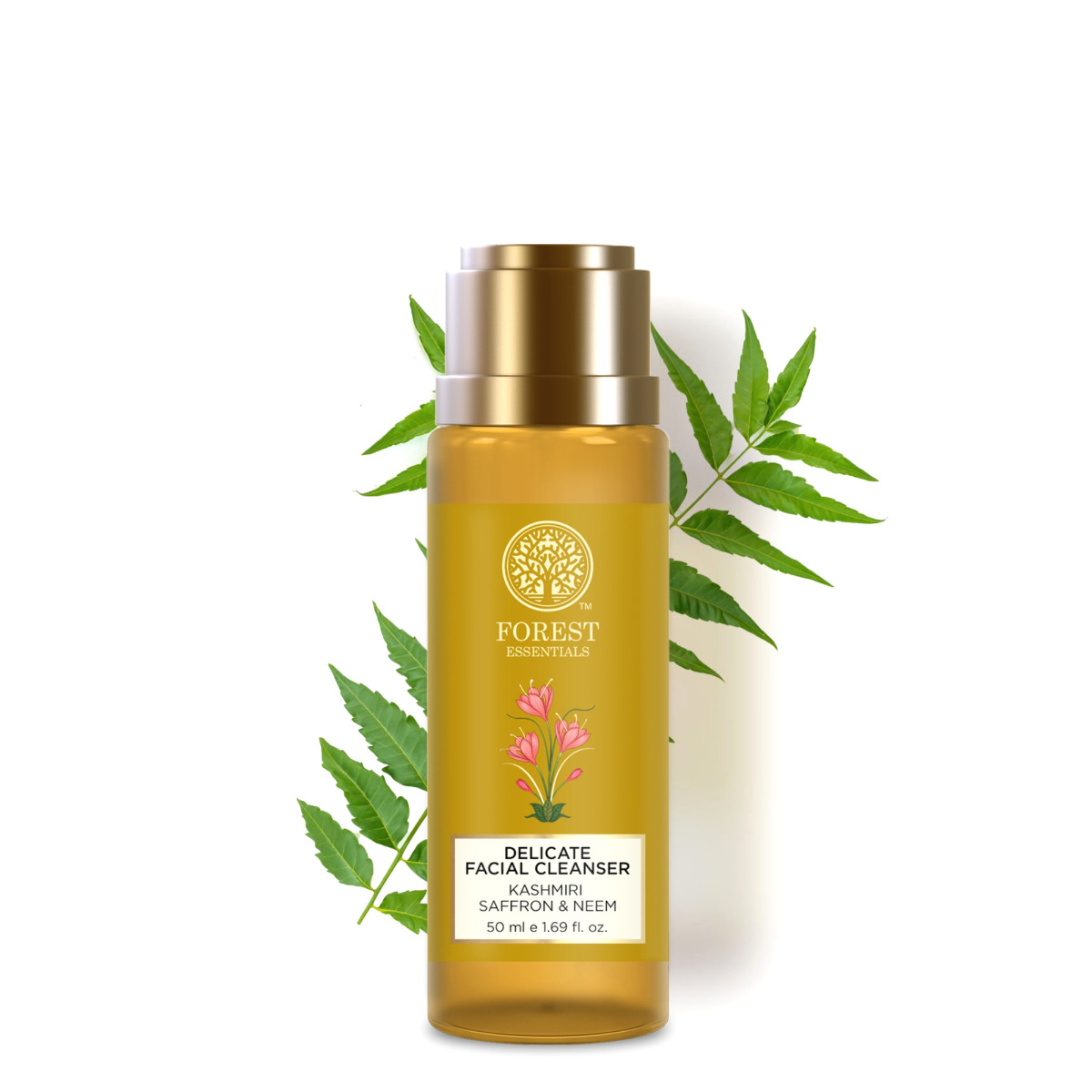 Forest Essentials Ayurvedic Purifying Face Wash with Saffron & Neem for Normal to Oily Skin – view 2