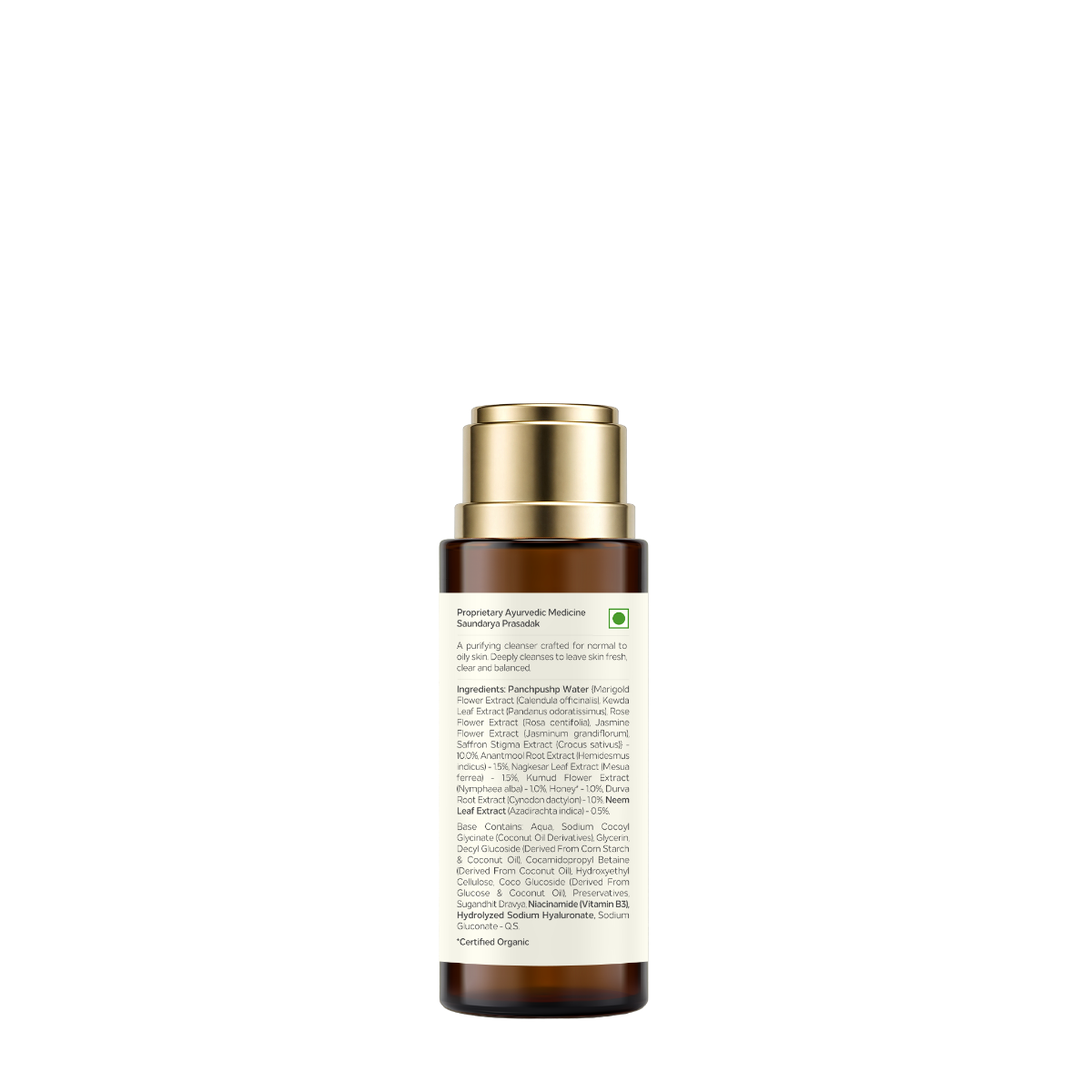 Forest Essentials Ayurvedic Purifying Face Wash with Saffron & Neem for Normal to Oily Skin – view 5
