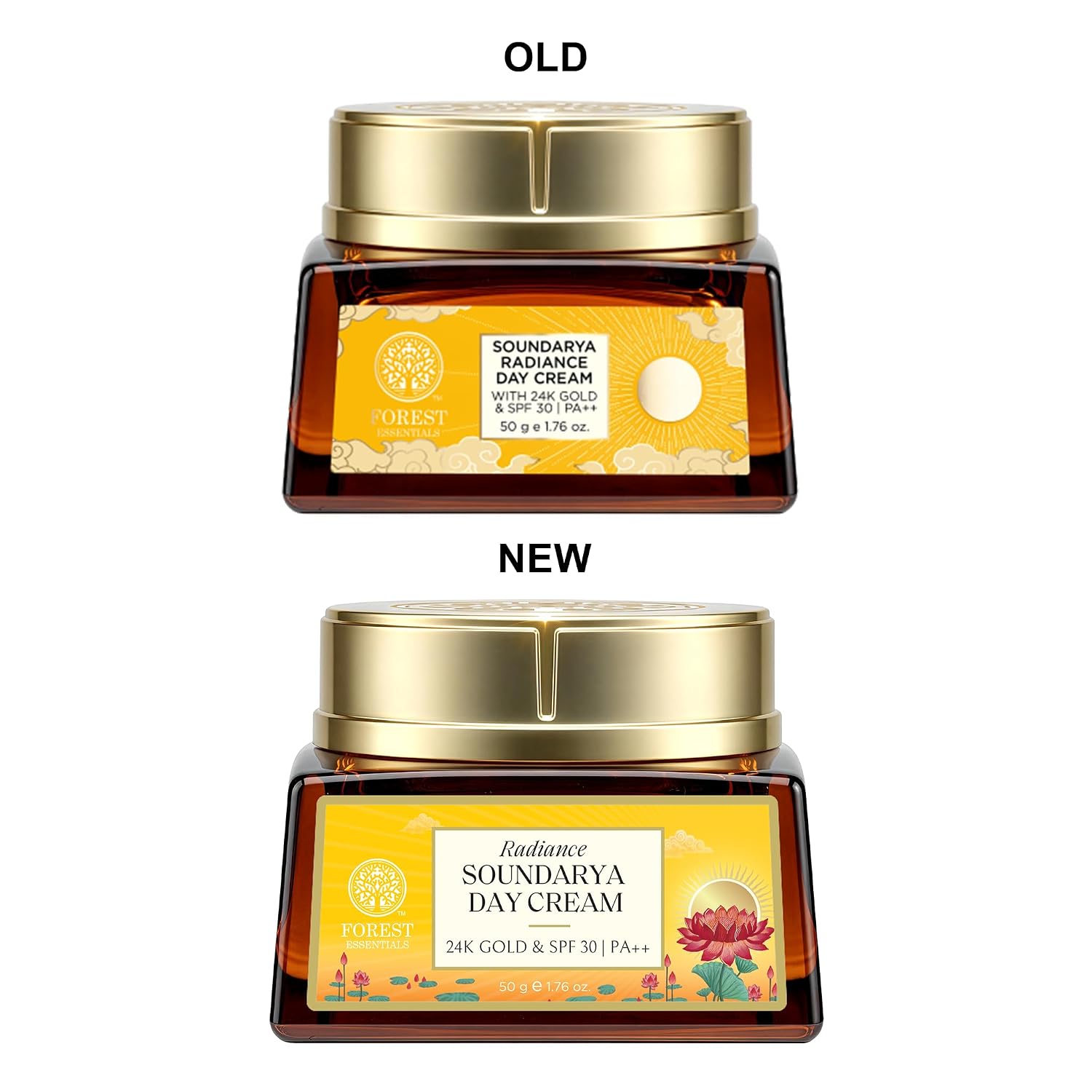 Forest Essentials Soundarya Radiance Day Cream with 24K Gold & SPF 30 PA++ – view 6
