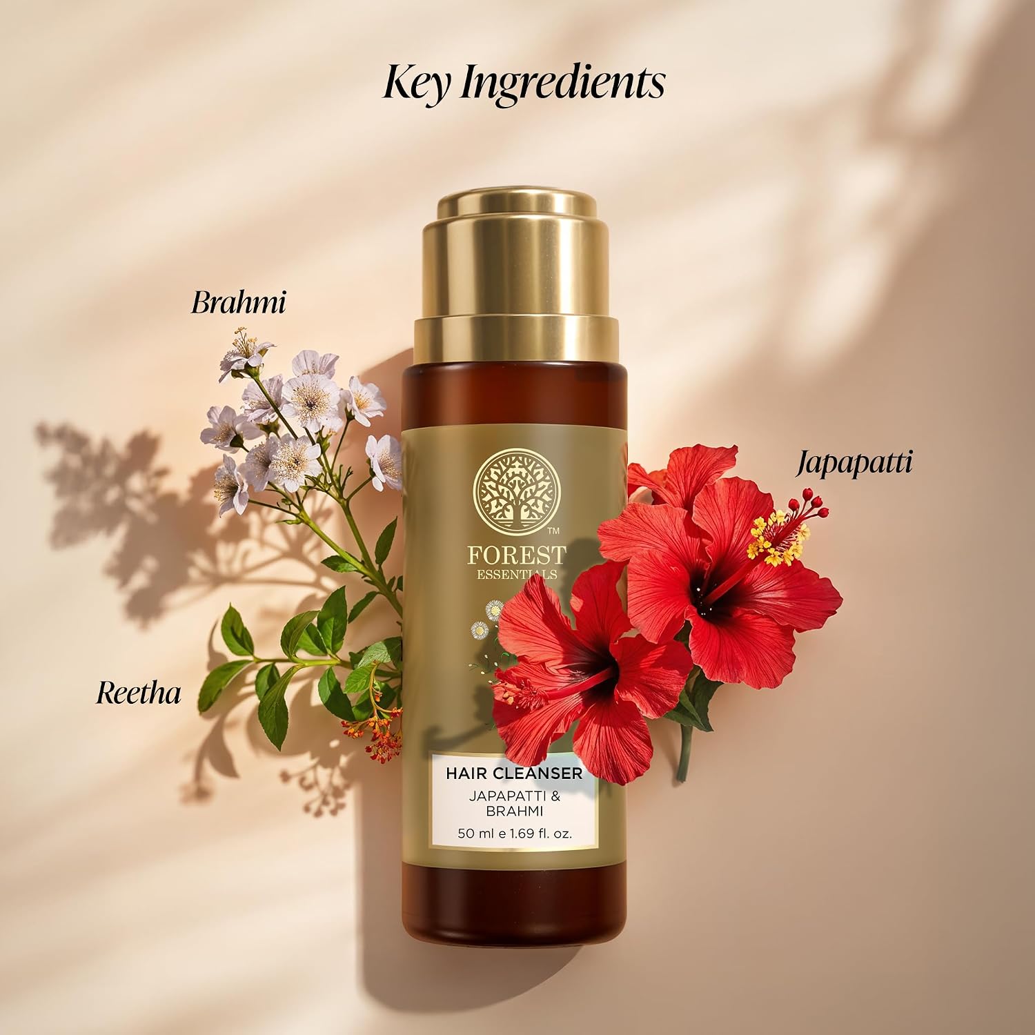 Forest Essentials Ayurvedic Shampoo Japapatti & Brahmi, Travel Size – view 3