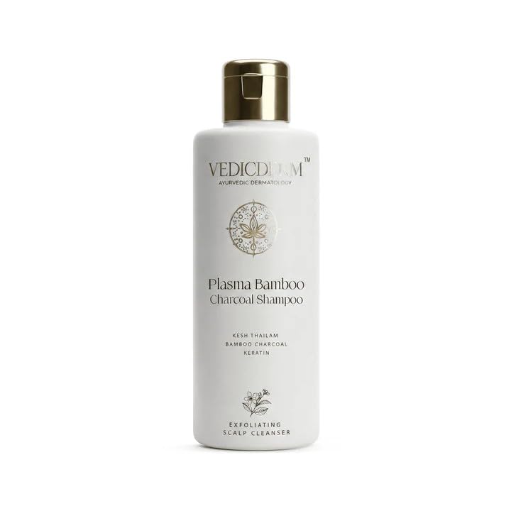 VEDICDERM Plasma Bamboo Charcoal Shampoo 200ml – view 2