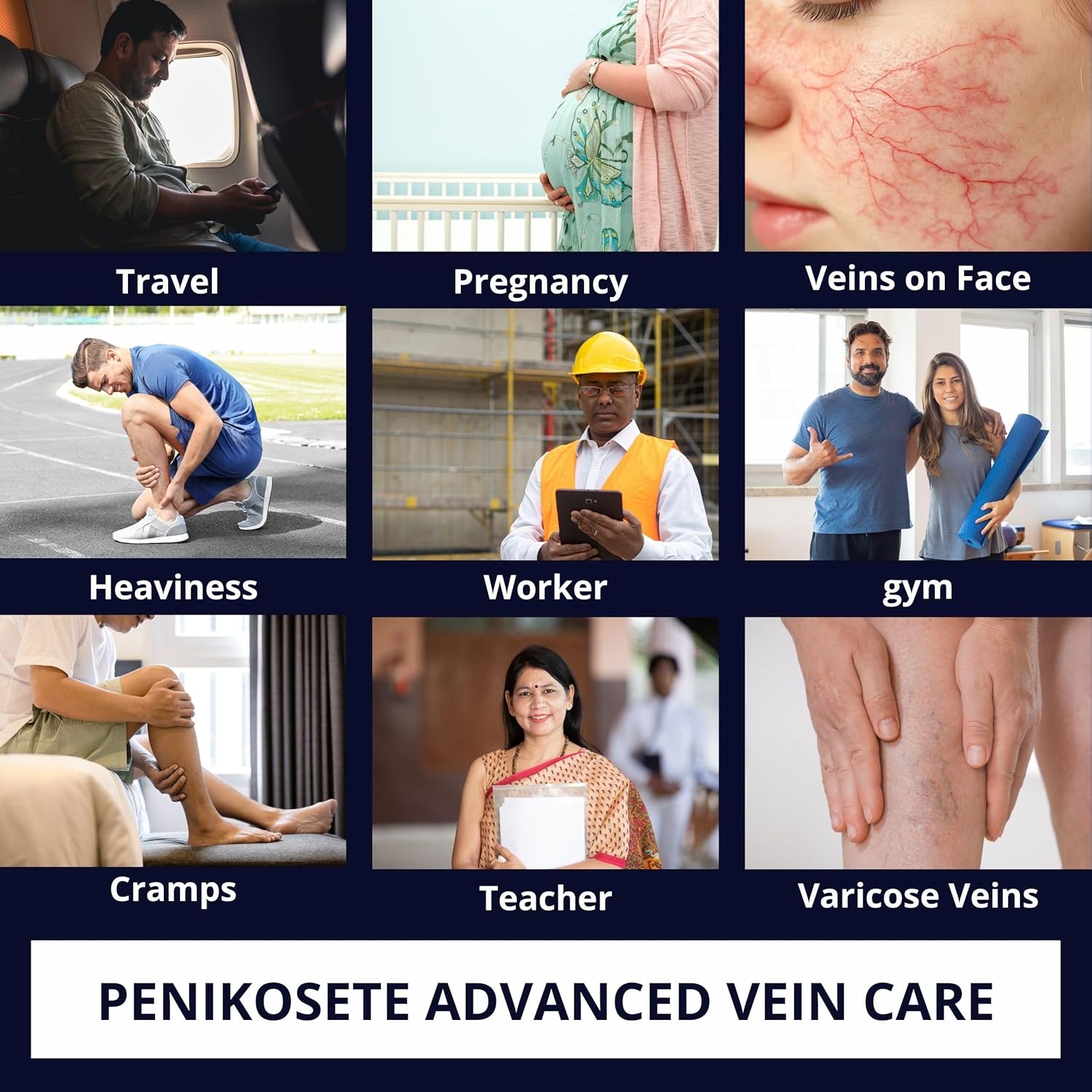 PENIKOSETE Advanced Ayurvedic Vein Support Formula – view 6