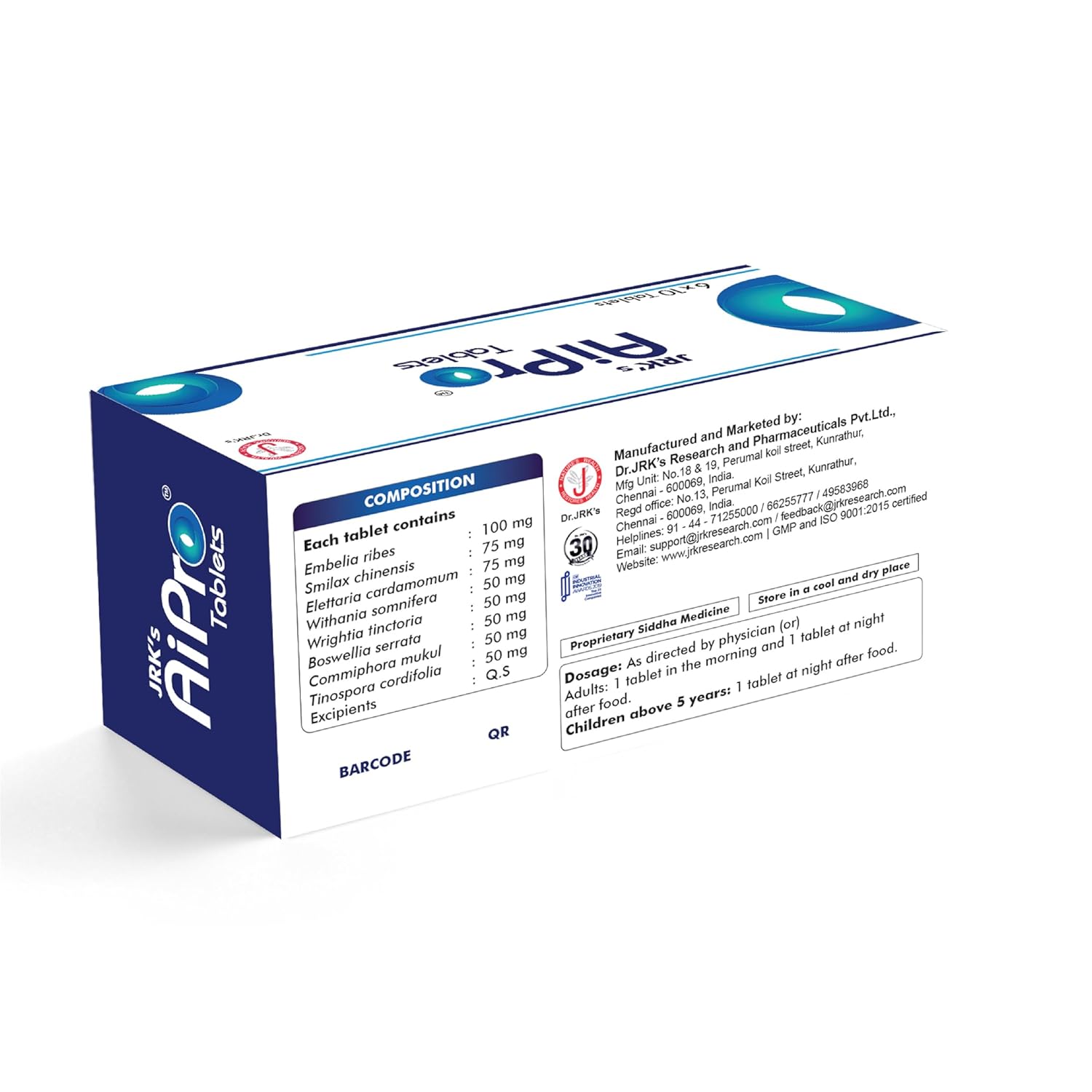 JRK's AiPro Tablets, 60 Tablets – view 2
