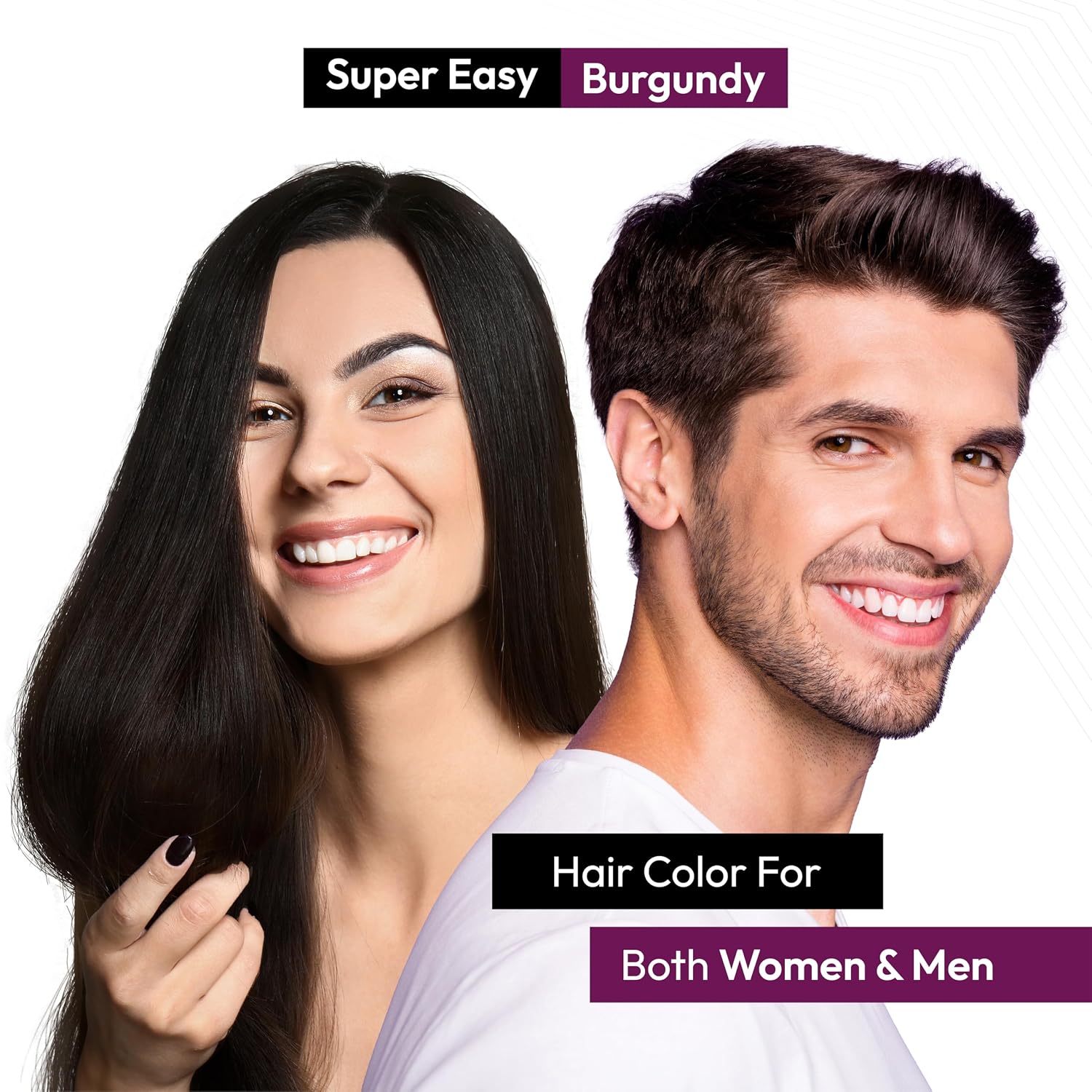 VCare Super Eazzy Hair Colour Shampoo for Women and Men 180ml – view 4