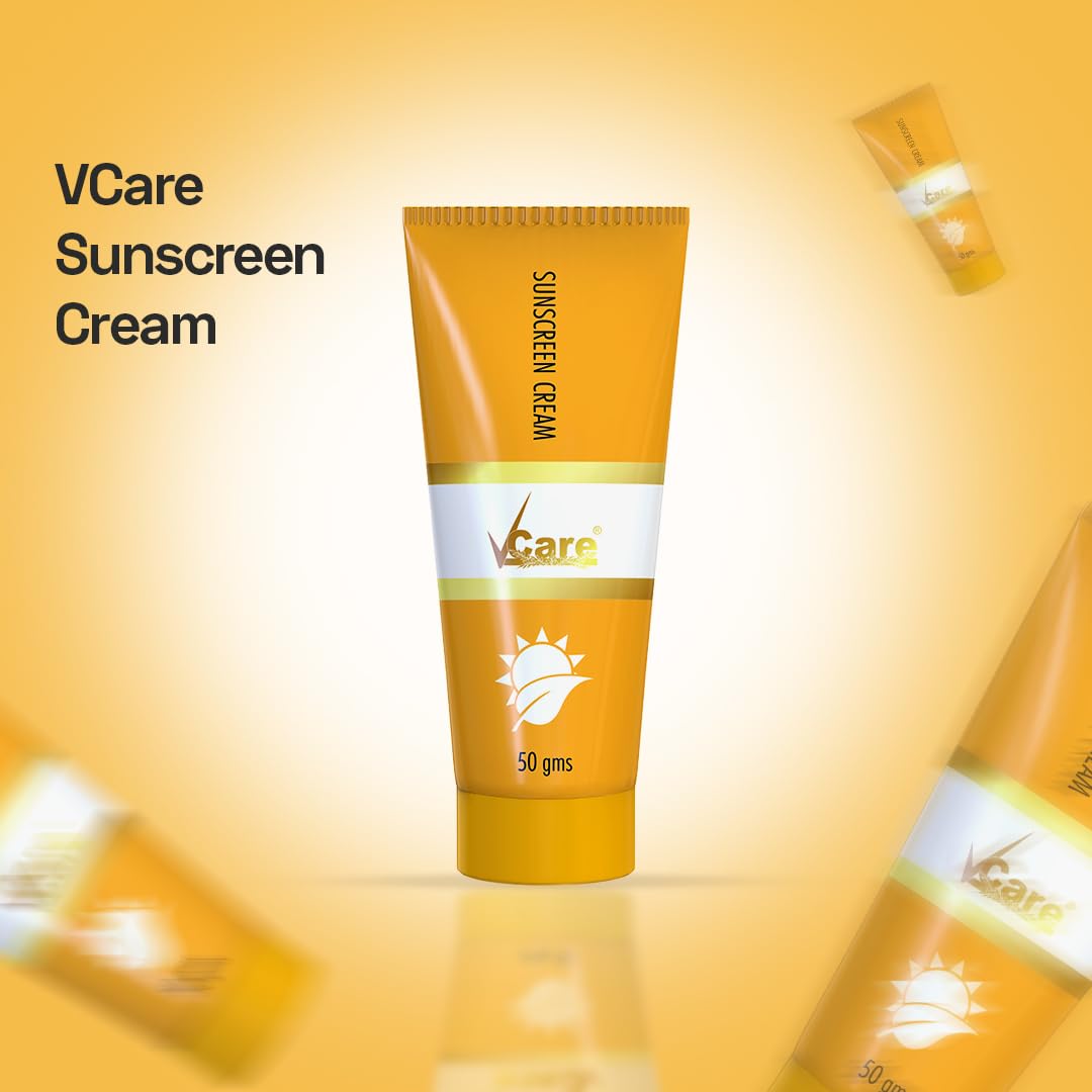 VCare Sunscreen SPF 30 Matte Cream 50g for Women & Men For All Skin Types (white) – view 9