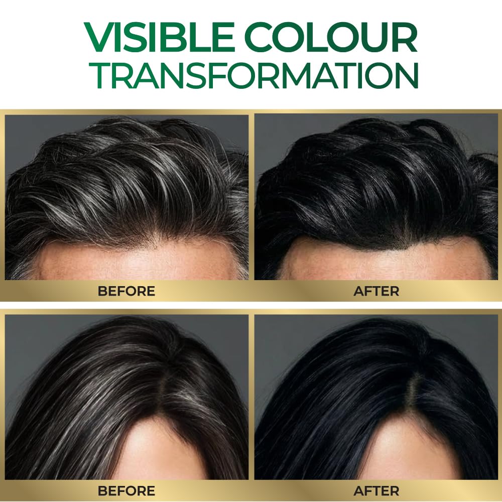 Streax Shampoo Hair Colour Black, 160 ml Pump Pack – view 4