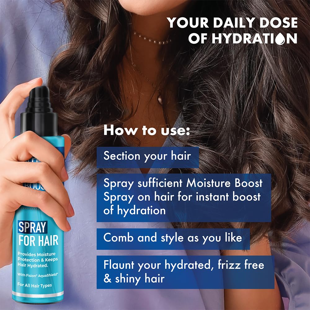 Streax Moisture Boost Spray Hair Serum for Dry Frizzy Hair - 50 ml – view 6